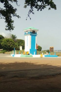 Das Friedensdenkmal in Sierra Leone