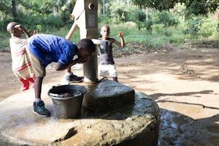 Brunnen in Bailor, Sierra Leone