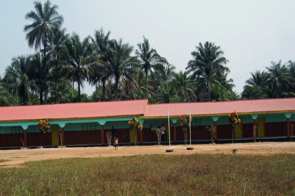 Unsere erste Schule in Forikolo
