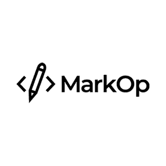 Logo MarkOp - Marketing & Webdesign; Partnerunternehmen für unser Kochbuch mit Rezepten aus Sierra Leone